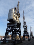 FZ011661 Old cranes by M Shed, Bristol Floating Harbour.jpg